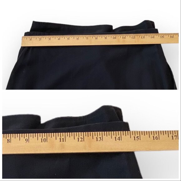 Vintage Comme des Garçons Tricot Navy Wool Belted Midi Skirt, Size M, 1992 S/S - Picture 13 of 15